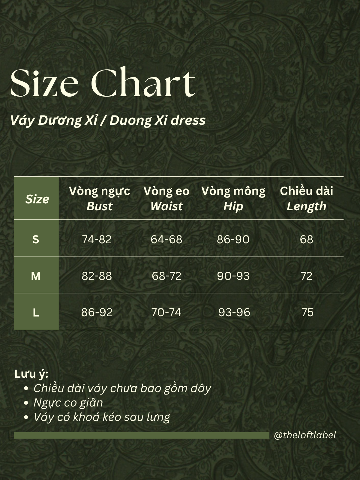 Duong Xi Dress