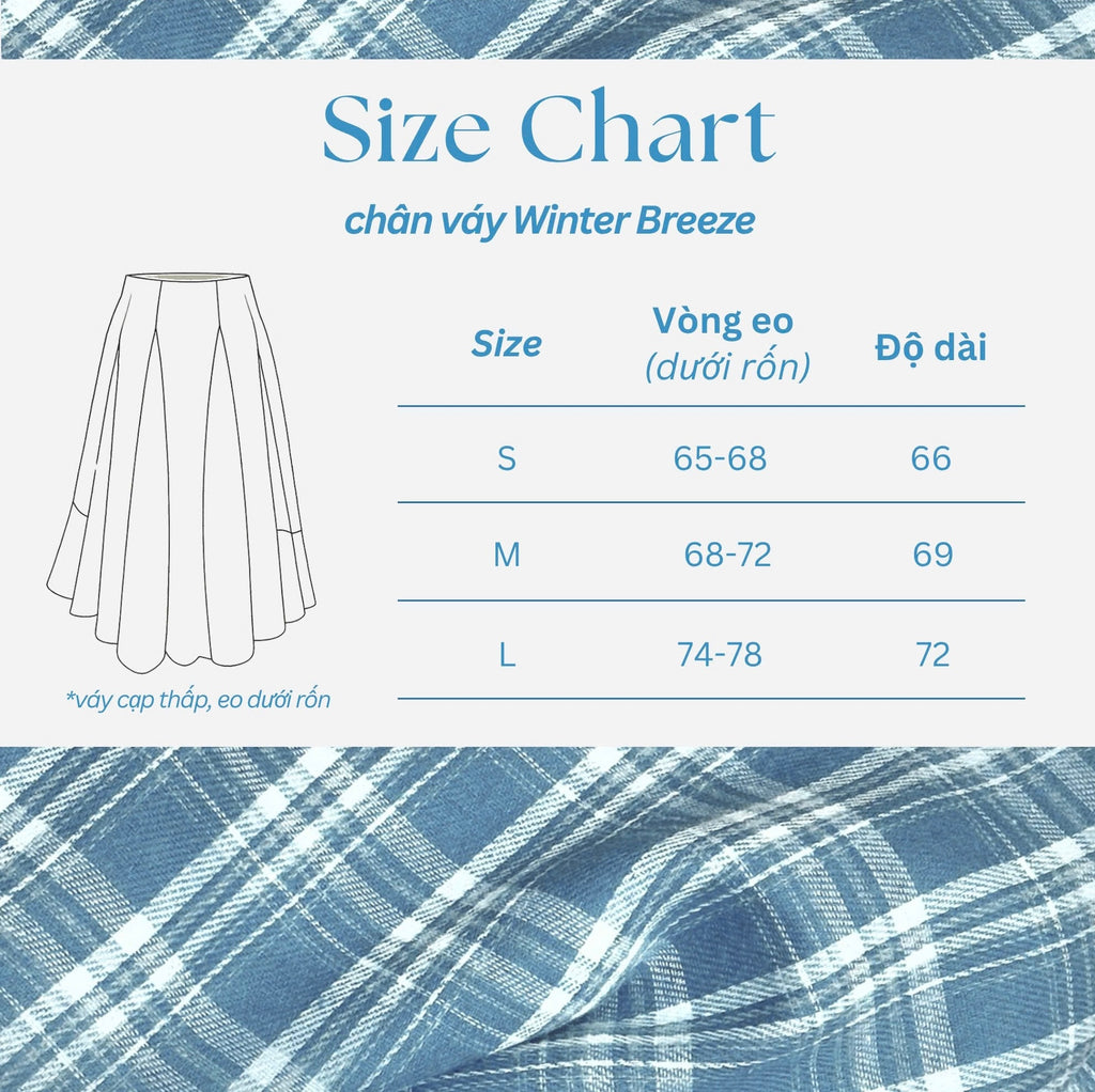 Long Plaid Skirt