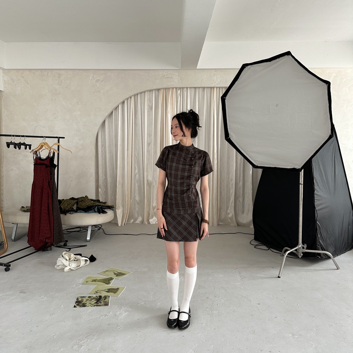 Forest Mist Skort