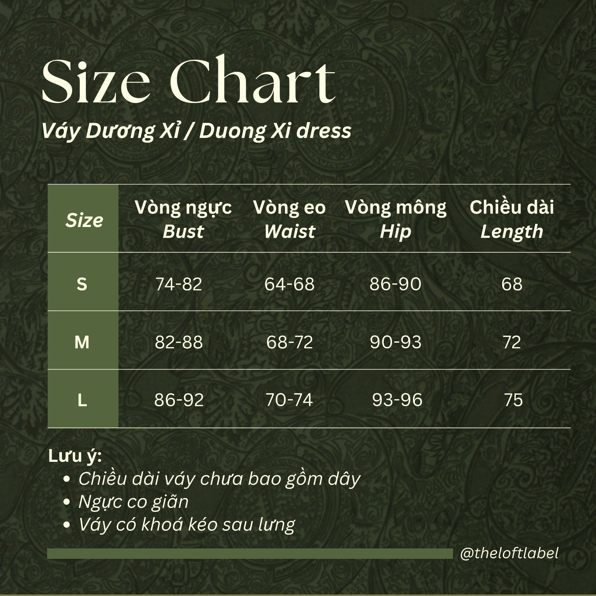 Duong Xi Dress